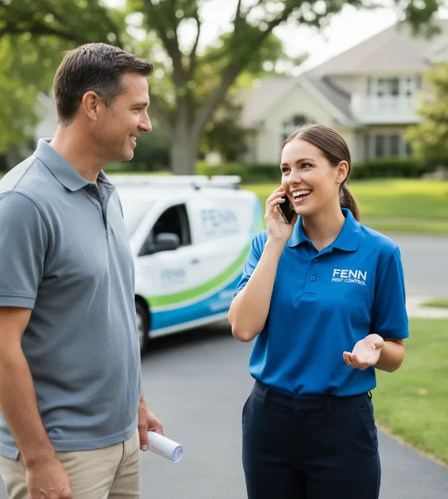 Fenn Pest Control customer support in West York
